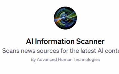 Creating custom GPTs for news and information scanning