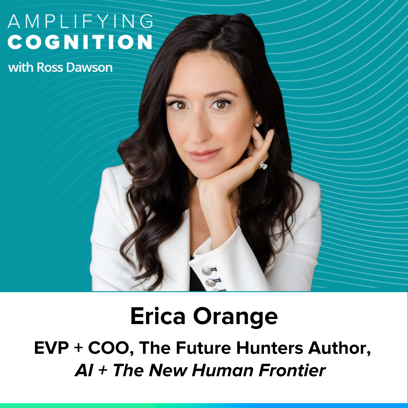 Erica Orange on constant evolution, lifelong forgetting, robot symbiosis, and the power of imagination (AC Ep59)