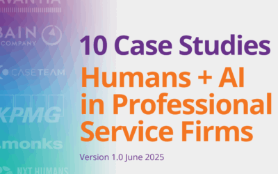 10 Case Studies: Humans + AI in Professional Services