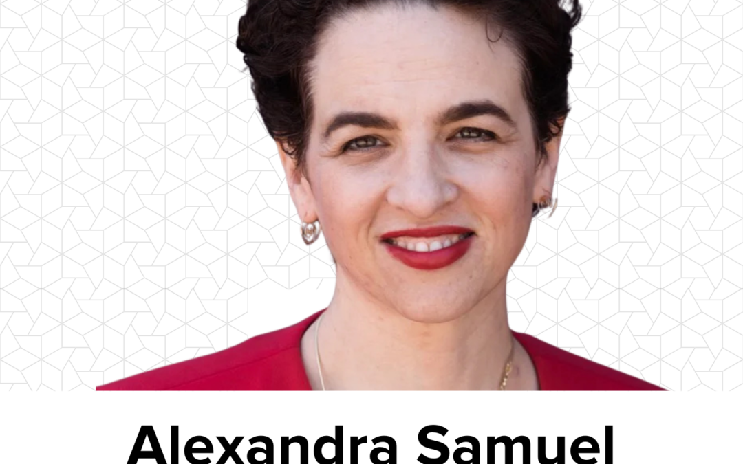 Alexandra Samuel on her personal AI coach Viv, simulated personalities, catalyzing insights, and strengthening social interactions (AC Ep28)