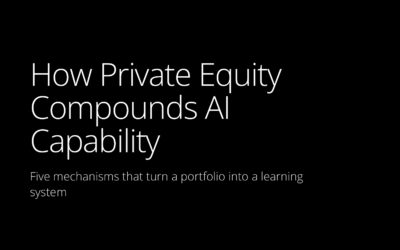 How Private Equity Compounds AI Capability Across a Portfolio